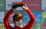 Le Slovène Primoz Roglic à conservé le maillot rouge de leader de La Vuelta à l'issue de la 7e étape au sommet du Balcon de Alicante, le 20 août 2021 