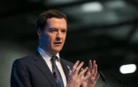 Le ministre britannique des Finances George Osborne le 13 juin 2016 à Liverpool