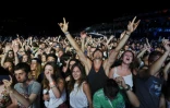 Le public lors de la 32e édition des Francofolies, le 15 juillet 2016 à La Rochelle 