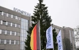 Photo du siège de Kostal, fabricant de systèmes électriques pour carrosseries, le 16 janvier 2025 à Lüdenscheid, dans l'ouest de l'Allemagne