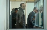 Capture d'image d'une vidéo AFP de Martin Ryan au tribunal de Bakou en Azerbaïdjan le 6 janvier 2025