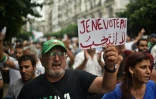 Des Algériens manifestent le 13 septembre 2019 à Alger pour s'opposer à la tenue d'une présidentielle organisée par le régime