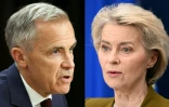 Le Premier ministre canadien Mark Carney donne une conférence de presse le 25 juin 2026 à Ottawa, et le président de la Commission européenne Ursula von der Leyen s'exprime le 9 juin 2026 à Bruxelles