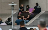 Arrivée le 20 juillet 2016 au palais de justice d'Istanbul, de personnes suspectées d'avoir participé au coup d'état