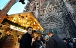 Le marché de Noël de Strasbourg, le 29 novembre 2008