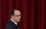 Le président François Hollande à l'Élysée, le 22 juin 2016 à Paris