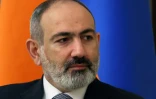 le Premier ministre arménien Nikol Pachinian, le 19 avril 2022 à Novo-Ogaryovo, près de Moscou