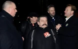 Patrice Clos, au centre, avec des moustaches, en 2015