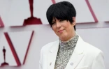 L'auteure-compositrice californienne Diane Warren à la 93e édition des Oscars, le 25 avril 2021 à Los Angeles