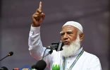 Shafiqur Rahman, chef du parti Jamaat-e-Islami, s'exprime lors d'un rassemblement de la coalition dirigée par le Jamaat avant les élections générales au Bangladesh, à Dhaka, le 8 février 2026