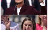 Ce combo créé le 31 mai 2024 montre en haut la favorite de l'élection présidentielle du 2 juin au Mexique, la candidate de la gauche au pouvoir Claudia Sheinbaum, et en bas sa rivale de centre-droit Xochitl Galvez
