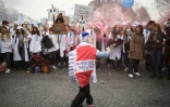 Manifestation de dentistes à Paris, le 3 mars 2017