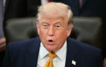 Le président américain Donald Trump dans le Bureau ovale de la Maison Blanche, le 22 juin 2026 à Washington
