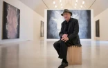 L'artiste allemand Georg Baselitz lors du vernissage de son exposition au musée Unterlinden de Colmar, le 9 juin 2018