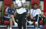 Le sélectionneur de l'Argentine Jorge Sampaoli lors du match contre la France à Kazan, le 30 juin 2018