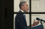 Le président américain Barack Obama s'adresse à la nation depuis le bureau ovale de la Maison blanche le 6 décembre 2015