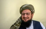 Maulana Yousaf Shah, dignitaire influent de la madrassa (école coranique) Darul Uloom Haqqania, le 19 octobre 2020 à Akora khattak au Pakistan 