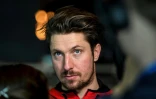 L'Autrichien Marcel Hirscher lors d'un point presse, le 7 février 2018 à Jeongseon