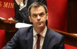 Le ministre de la Santé, Olivier Véran, à l'Assemblée nationale, le 21 mars 2020 à Paris