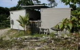 Une habitation dans le camp de réfugiés numéro 4 sur l'île de Nauru dans le Pacifique, le 2 septembre 2018