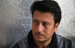 Hussein Alyas, un Yazidi irakien s'exprime lors d'un entretien avec l'AFP dans un camp de déplacés  à Sharya à quelque 15 kilomètres de la ville de Dohouk, dans le nord de l'Irak, le 20 novembre 2021