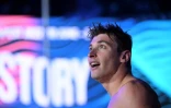 Le Français Maxime Grousset lors des Mondiaux de natation, le 23 juin 2022 à Budapest