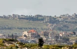 Des bâtiments détruits dans le village de Bint Jbeil, au sud du Liban, le 13 mai 2026