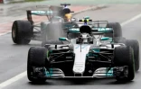 Les Flèches d'argent de Valtteri Bottas et Lewis Hamilton, le 2 septembre 2017 à Monza lors des qualifications