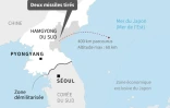 Tirs de missiles nord-coréens