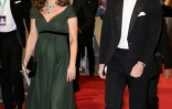 La duchesse de Cambridge Kate Middleton et le prince William le 8 février lors de la cérémonie des BAFTA à Londres.
