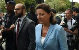L'ancienne ministre de la Santé Agnès Buzyn arrive à la Cour de justice de la République, le 10 septembre 2021 à Paris
