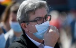 Jean-Luc Mélenchon lors d'une manifestation des agents de santé à Marseille, le 16 juin 2020