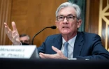 Le président de la banque centrale américaine (Fed), Jerome Powell, lors d'une audition devant le Congrès le 3 mars 2022 à Washington.