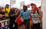 Grand Raid 2011 arrivée de jean-Pierre Laconi