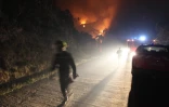 Mardi 25 octobre 2011
Incendie sur la route forestière du Tévelave