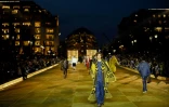 Le défilé-événement du créateur américain Pharrell Williams pour Louis Vuitton, à Paris le 20 juin 2023