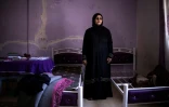 Eman Lemon, la mère de Bana, tuée à 13 ans par un soldat israélien alors qu'elle regardait par la fenêtre de chez elle, dans la chambre de sa fille, à Krayot, en Cisjordanie occupée, le 10 juilet 2026