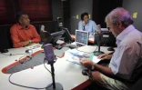Vendredi 3 février 2012 - Maurice Gironcel et Daniel Alamélou débattent à la radio