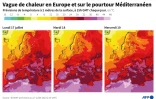 Vague de chaleur en Europe et sur le pourtour méditerranéen