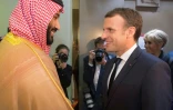 Le président français Emmanuel Macron (D) et le prince héritier saoudien Mohammed ben Salmane, le 9 novembre 2017 à Ryad