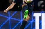 Kylian Mbappe contre la Real Sociedad en 8e de finale aller de la Ligue des champions le 14 février 2024 au Parc des Princes