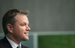 L'acteur américain Matt Damon à Washington, le 20 avril 2017