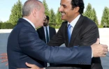 Le président turc Recep Tayyip Erdogan reçoit l'émir du Qatar, Cheikh Tamim ben Hamad Al-Thani