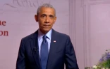 L'ancien président américain Barack Obama s'exprime depuis Philadelphie le 19 août 2020