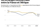 Les échanges commerciaux entre la France et l'Afrique