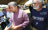 Lundi 20 février 2012 - Les transporteurs bloquent les abords de la SRPP au Port