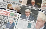 La presse britannique au lendemain de l'annonce de la démission de Boris Johnson, le 8 juillet 2022