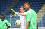 Mardi 13 mars 2012 - Les Black Stars, anciens joueurs professionnels de foot, sont allés  la rencontre des jeunes