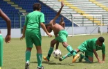 Mardi 13 mars 2012 - Les Black Stars, anciens joueurs professionnels de foot, sont allés  la rencontre des jeunes