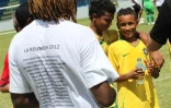 Mardi 13 mars 2012 - Les Black Stars, anciens joueurs professionnels de foot, sont allés  la rencontre des jeunes